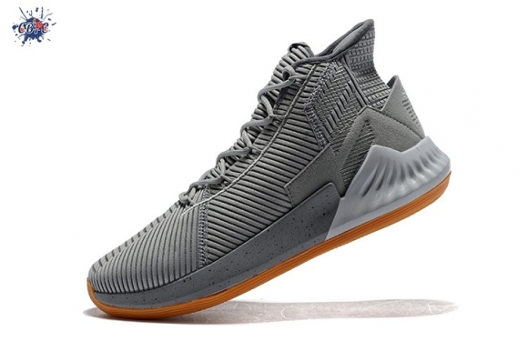 Meilleures Adidas Derrick Rose IX 9 Gris Marron