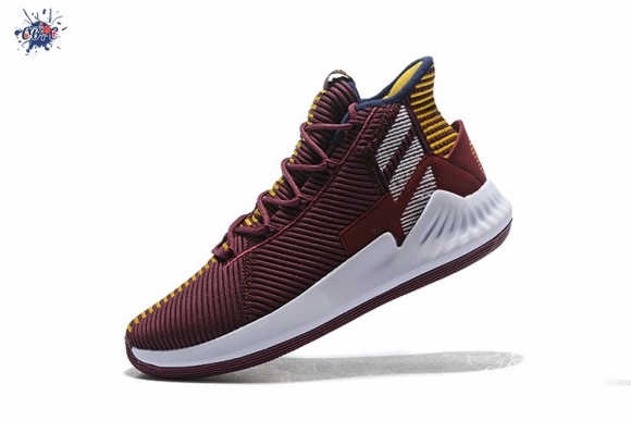 Meilleures Adidas Derrick Rose IX 9 Rouge Jaune