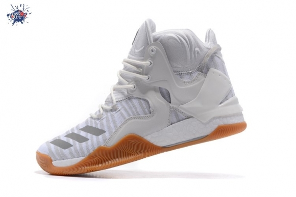 Meilleures Adidas Derrick Rose VII 7 Blanc Marron