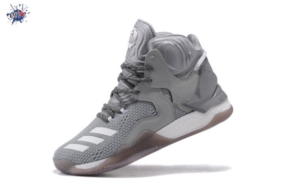 Meilleures Adidas Derrick Rose VII 7 Grey Black