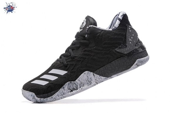 Meilleures Adidas Derrick Rose VII 7 Low Bhm Noir Blanc