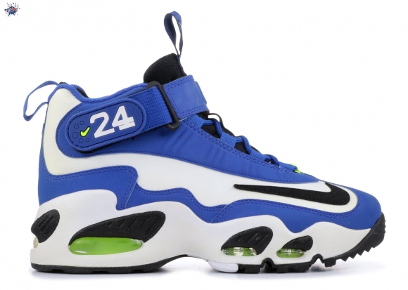 Meilleures Air Griffey Max 1 (Gs) Blanc Bleu