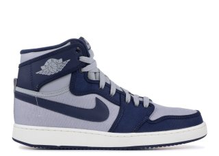 Meilleures Air Jordan 1 Ko High "Georgetown" Gris Marine (638471-006)