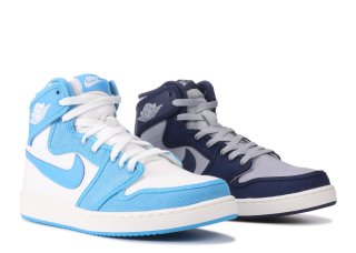 Meilleures Air Jordan 1 Ko High Og "Rival Pack" Bleu Gris (655328-900)