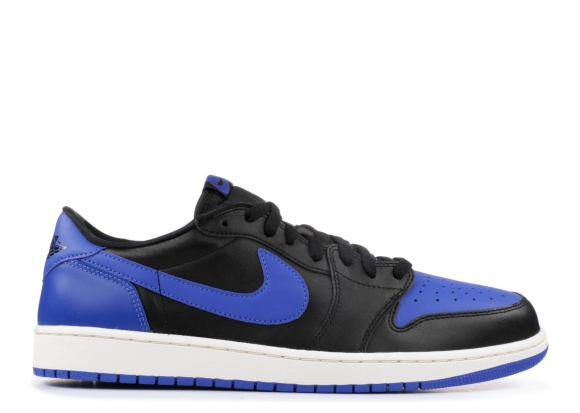 Meilleures Air Jordan 1 Low Og "Royal" Noir Bleu (705329-004)