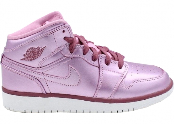 Meilleures Air Jordan 1 Mid "Rose Rise" (Gs) Rose (av5174-640)