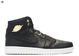 Meilleures Air Jordan 1 Pinnacle "Pinnacle" Noir Or (705075-030)