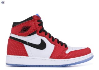 Meilleures Air Jordan 1 Ret High Og (Gs) "Spiderman" Rouge Blanc (575441-602)