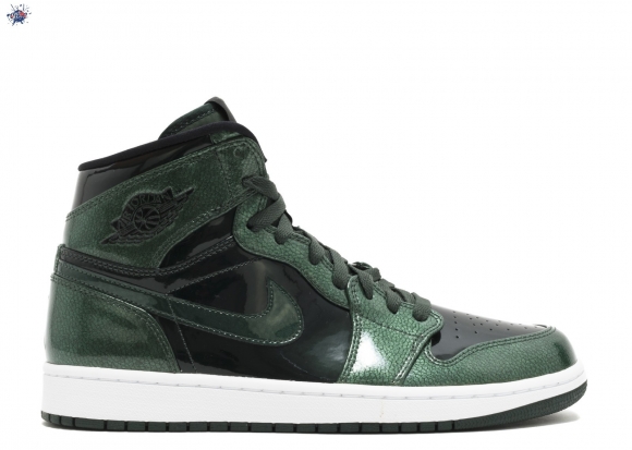 Meilleures Air Jordan 1 Retro High "Grove Green" Green Black White (332550-300)