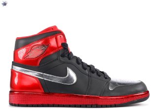 Meilleures Air Jordan 1 Retro High "Legends Of The Summer" Rouge Noir Argent (bom41780)