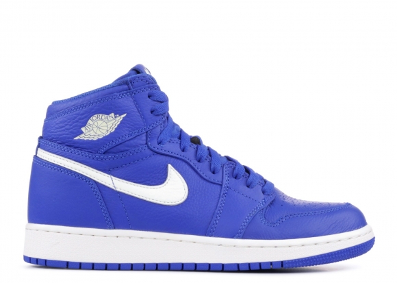 Meilleures Air Jordan 1 Retro High Og Gs "Hyper Royal" Bleu Blanc (575441-401)