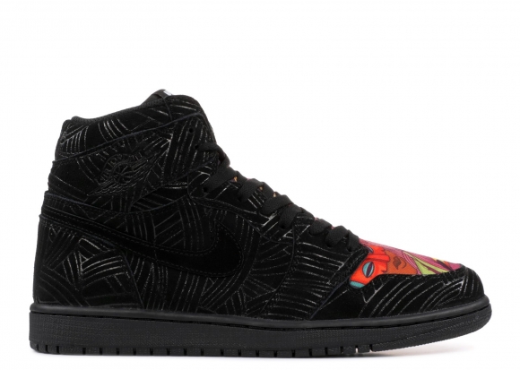 Meilleures Air Jordan 1 Retro High Og Lhm "Los Primeros" Noir Multicolore (ah7739-001)