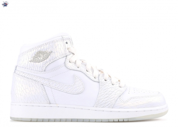 Meilleures Air Jordan 1 Retro High Prem Hc Gg Blanc (832596-100)