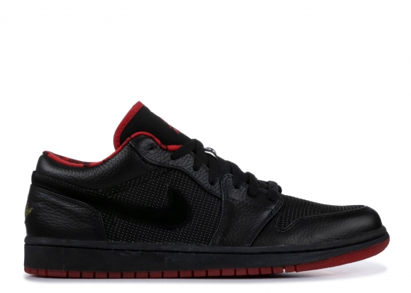 Meilleures Air Jordan 1 Retro Low Noir Rouge (309192-001)