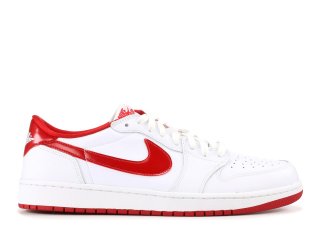 Meilleures Air Jordan 1 Retro Low Og Blanc Rouge (705329-101)