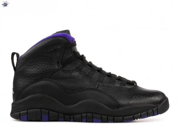 Meilleures Air Jordan 10 (Og) "Sacramento" Noir (130209-051)