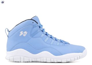 Meilleures Air Jordan 10 "Pantone Collection" Bleu Blanc (205342-576)