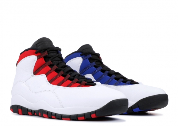 Meilleures Air Jordan 10 Retro "Class Of 2006" Blanc Rouge Bleu (310805-160)