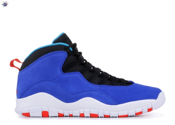 Meilleures Air Jordan 10 Retro (Gs) Bleu (310806-408)