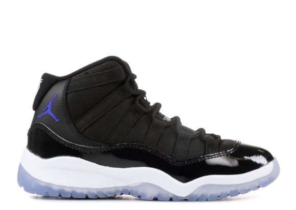 Meilleures Air Jordan 11 Retro Bp (Ps) "Space Jam" Noir Blanc (378039-003)