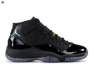 Meilleures Air Jordan 11 Retro (Gs) "Gamma Bleue" Noir (378038-006)