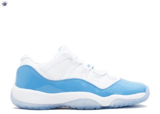 Meilleures Air Jordan 11 Retro Low Bg (Gs) "Carolina" Blanc Bleu (528896-106)