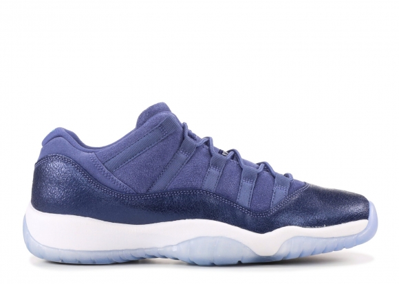 Meilleures Air Jordan 11 Retro Low (Gs) "Bleu Moon" Bleu (580521-408)