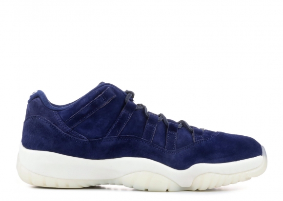 Meilleures Air Jordan 11 Retro Low "Jeter" Bleu Blanc (av2187-441)