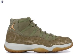 Meilleures Air Jordan 11 Retros "Olive Lux" Olive (ar0715-200)