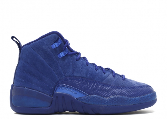 Meilleures Air Jordan 12 Retro Bg (Gs) "Deep Royal" Bleu (153265-400)