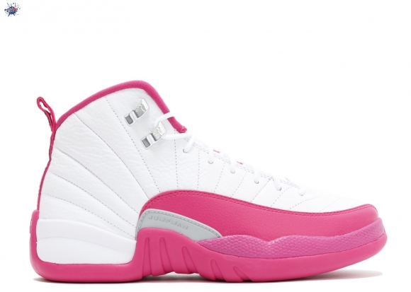 Meilleures Air Jordan 12 Retro Gg (Gs) "Valentine'S Day" Blanc Rose (510815-109)