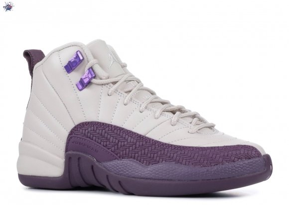 Meilleures Air Jordan 12 Retro (Gs) Blanc Pourpre (510815-001)