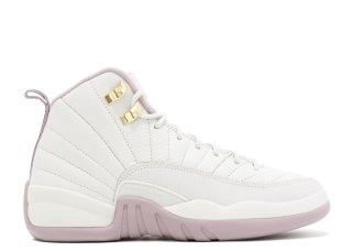 Meilleures Air Jordan 12 Retro Prem Hc Gg (Gs) "Heiress" Blanc Rose (845028-025)