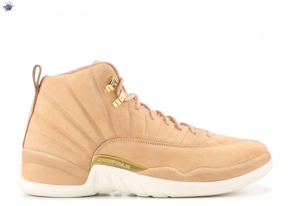 Meilleures Air Jordan 12 Woman Retro Métallique Or (ao6068-203)