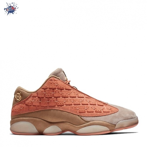 Meilleures Air Jordan 13 Low Clot "Sepia Stone" Orange (at3102-200)