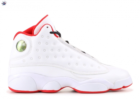 Meilleures Air Jordan 13 Retro Bg "Alternate" Blanc Rouge (414574-103)