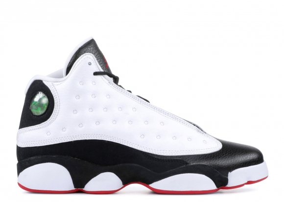 Meilleures Air Jordan 13 Retro Bg (Gs) "He Got Game" White Black (884129-104)