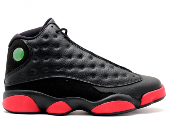 Meilleures Air Jordan 13 Retro "Dirty Bred" Noir Rouge (414571-003)