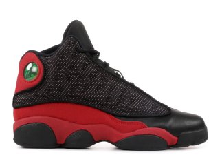 Meilleures Air Jordan 13 Retro (Gs) "2013 Release" Noir Rouge (414574-01)