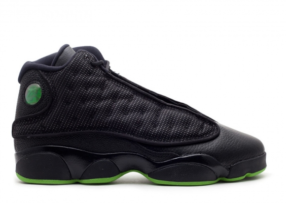 Meilleures Air Jordan 13 Retro (Gs) "Altitude 2010" Noir Vert (414574-003)