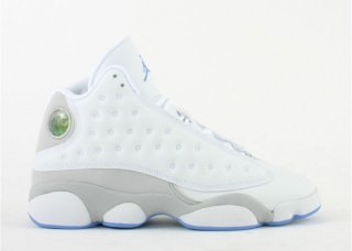 Meilleures Air Jordan 13 Retro (Gs) Blanc Gris Bleu (310271-103)