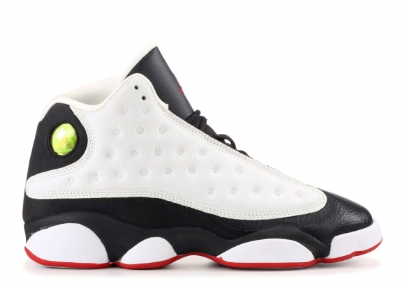 Meilleures Air Jordan 13 Retro (Gs) "Countdown Pack" Blanc Noir Rouge (309260-104)