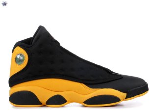 Meilleures Air Jordan 13 Retro "Melo Class Of 2002 "B Grade"" Noir Jaune (414571-035)