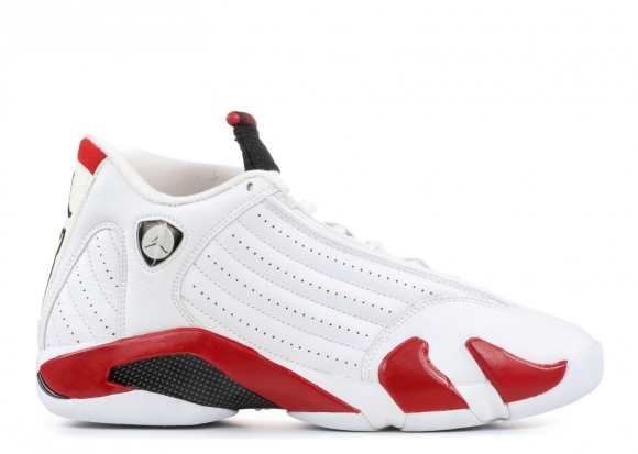 Meilleures Air Jordan 14 Retro Blanc Rouge (311832-101)