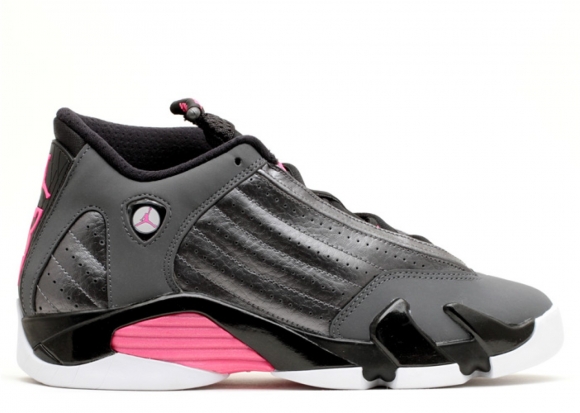 Meilleures Air Jordan 14 Retro (Gs) Gris Rose (654969-028)