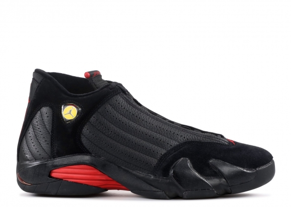 Meilleures Air Jordan 14 Retro Noir Rouge (311832-002)