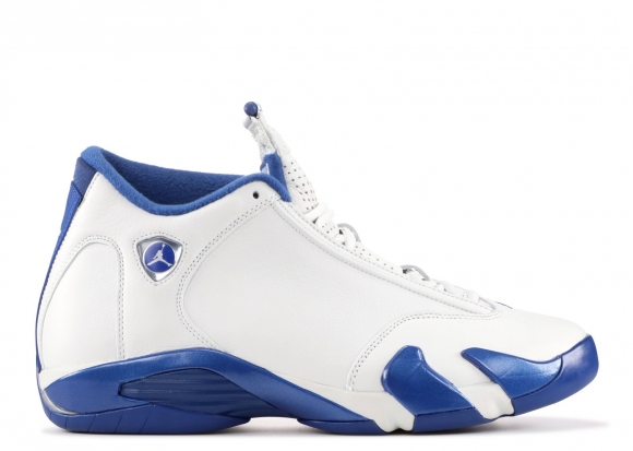 Meilleures Air Jordan 14 Retro "Ovo" "Gods Plan" Blanc Bleu (aj14767908ln4)