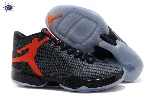 Meilleures Air Jordan 29 Noir Orange Gris (695515-005)