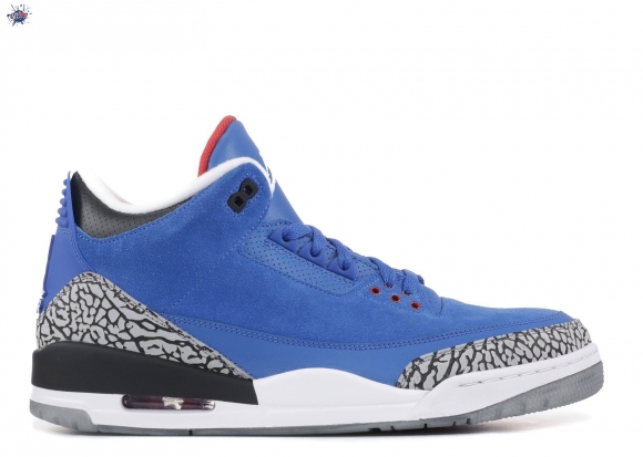 Meilleures Air Jordan 3 Retro "Father Of Asahd" Bleue White Black (aj3-849028)