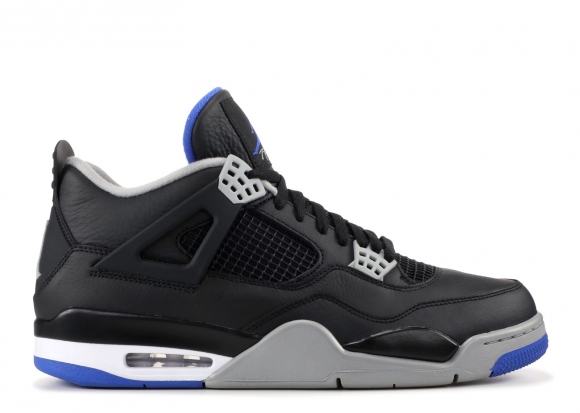 Meilleures Air Jordan 4 Retro "Alternate" Noir Gris Bleu (308497-006)